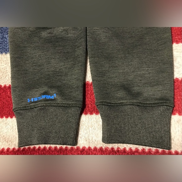 Vintage UNDER ARMOUR STORM TECH COLD GEAR Fleece Pullover Loose Sweatshirt M Sb - Picture 12 of 13